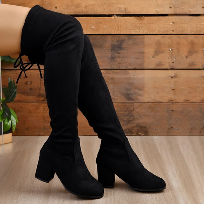 SOFIA - Botas altas overknee elegantes y ligeras para mujer