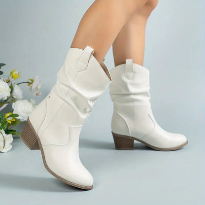 CELINE - Botas de cuero elegantes para mujer