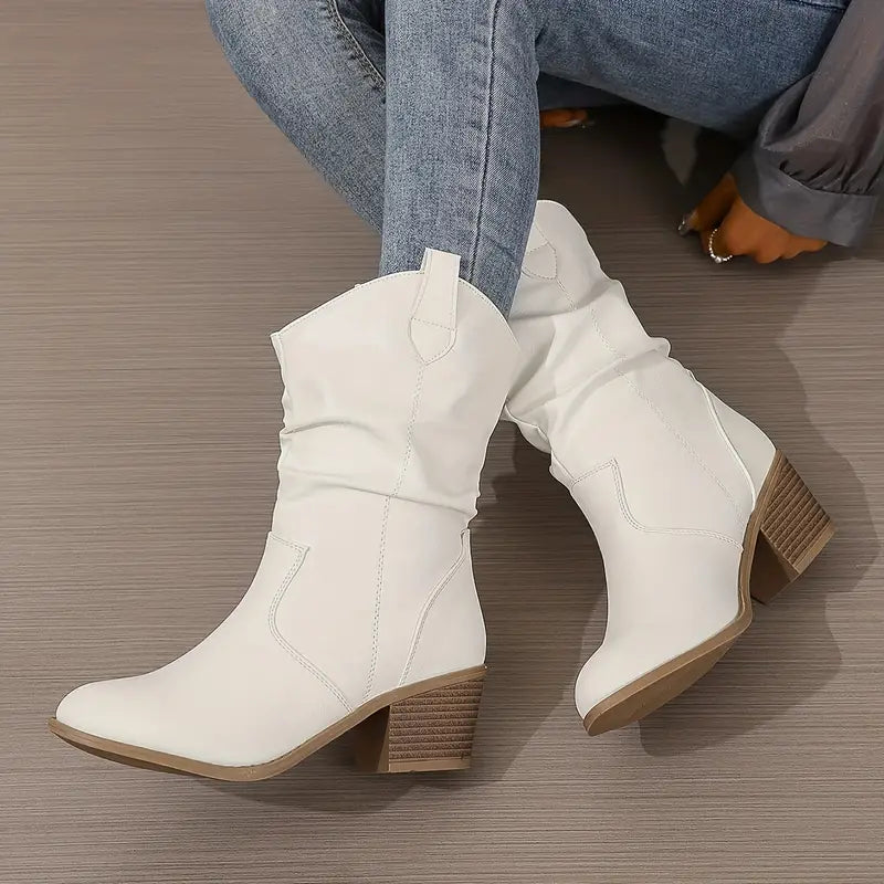 CELINE - Botas de cuero elegantes para mujer