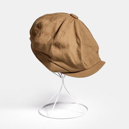 HUGO - Boina vintage retro estilo flatcap para hombre