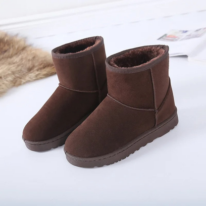 AMY - Botas de invierno antideslizantes con forro cálido para niñas