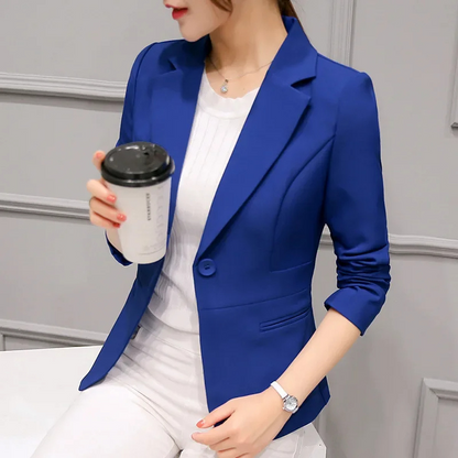 MIRALDA - Blazer elegante de corte slim fit para mujer