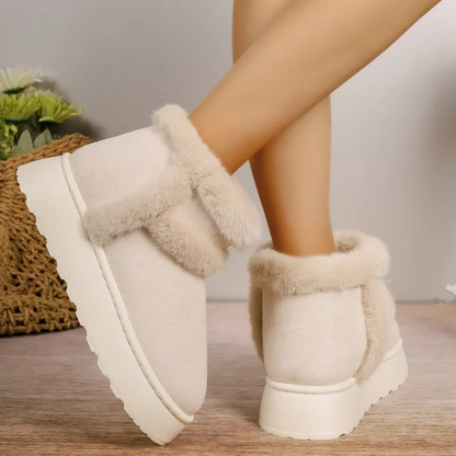 ELSA - Botas de invierno con suela gruesa y forro cómodo