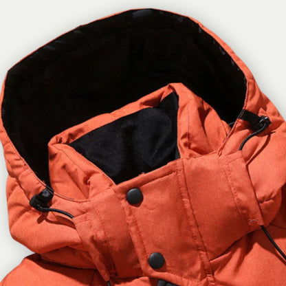 DARIO - Chaqueta de invierno aislante con capucha para hombre