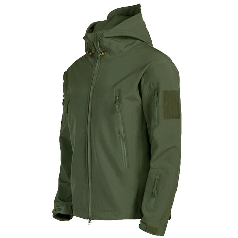 VIGGO - Chaqueta de supervivencia impermeable para exteriores para hombre