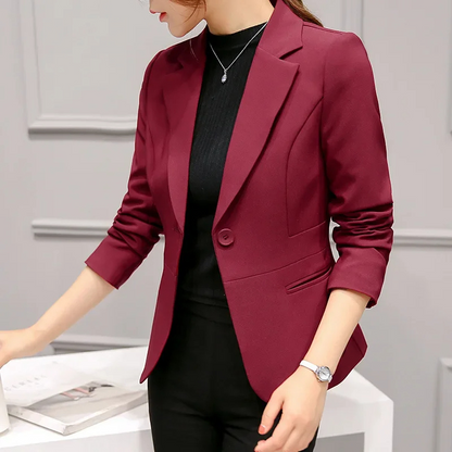 MIRALDA - Blazer elegante de corte slim fit para mujer