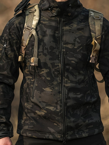 RICCARDO - Chaqueta táctica de camuflaje para exteriores para hombre