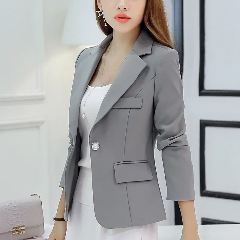 MIRALDA - Blazer elegante de corte slim fit para mujer