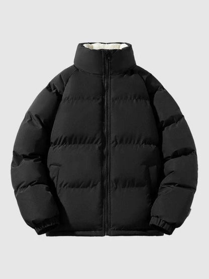 CYPHER - Chaqueta puffer acolchada para hombre con forro polar