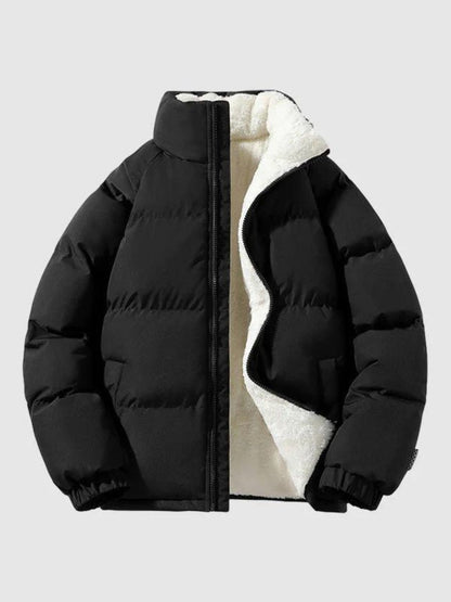 CYPHER - Chaqueta puffer acolchada para hombre con forro polar