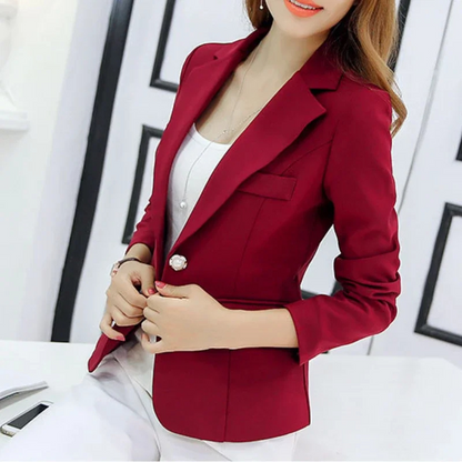 MIRALDA - Blazer elegante de corte slim fit para mujer