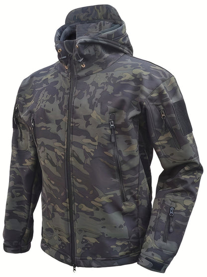 RICCARDO - Chaqueta táctica de camuflaje para exteriores para hombre