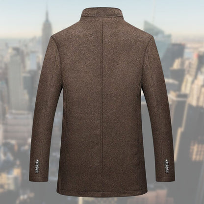 TIBERIUS - Chaqueta elegante con chaleco desmontable para hombre