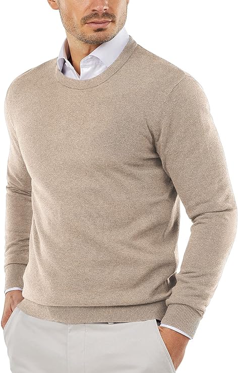 LEONARDO - Jersey de algodón elegante para hombre