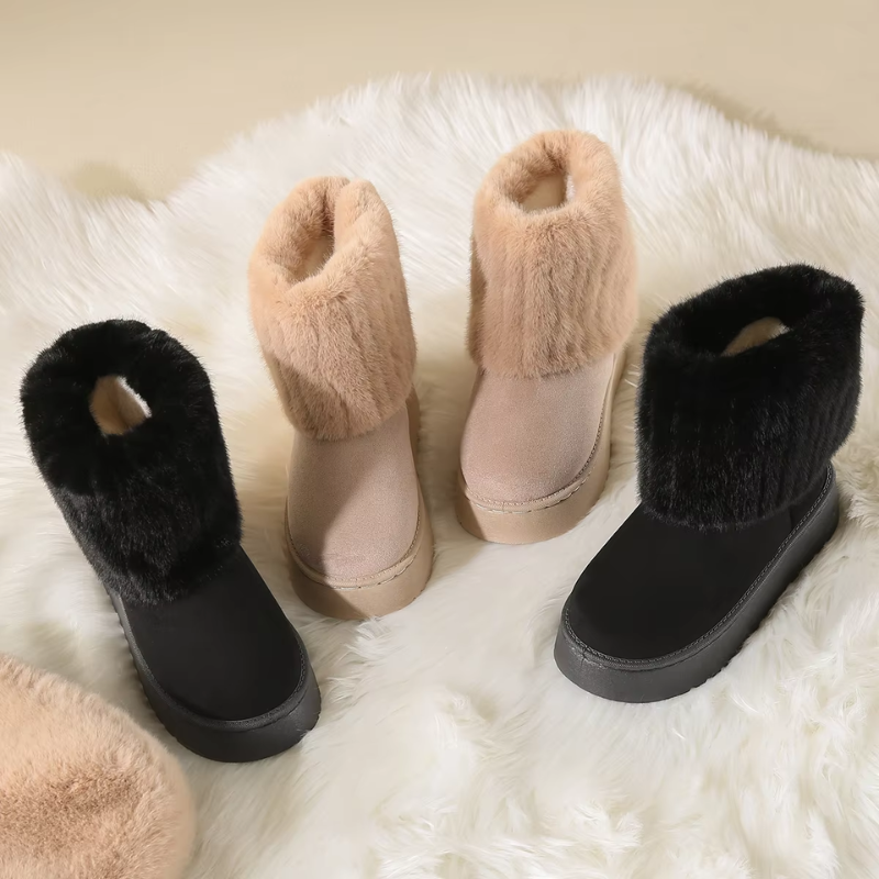 CLARA - Botas de invierno altas con suela antideslizante y forro transpirable para niñas