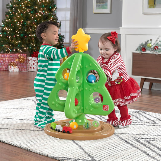 ÁRBOL MÁGICO - Juguete interactivo de Navidad para niños con adornos y estrella