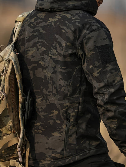 RICCARDO - Chaqueta táctica de camuflaje para exteriores para hombre