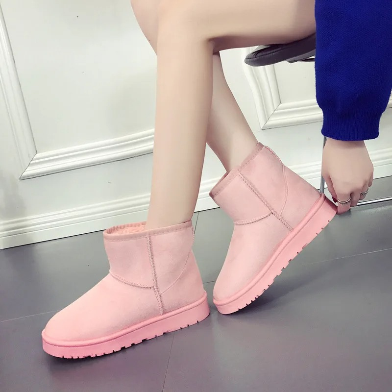 AMY - Botas de invierno antideslizantes con forro cálido para niñas