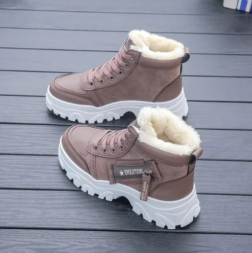 LUCINE - Botas ligeras de invierno resistentes al viento para mujer