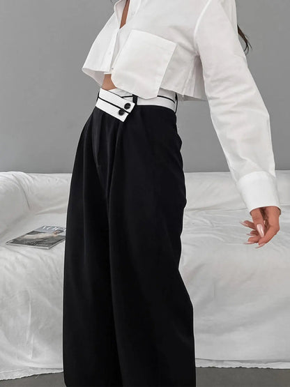 CARMELA - Pantalón elegante de estilo clásico para mujer