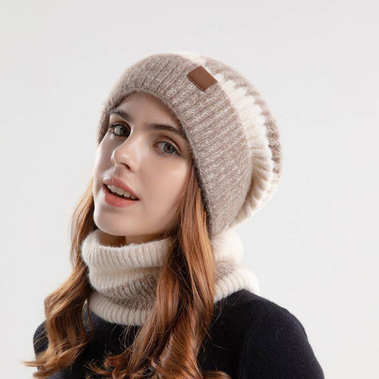 HAYLEIGH - Set de gorro y bufanda para mujeres