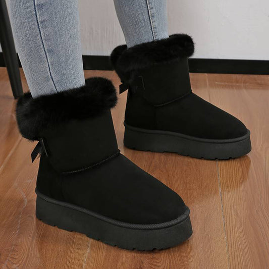 ZAHARA - Botas de invierno altas con suela gruesa para mujeres