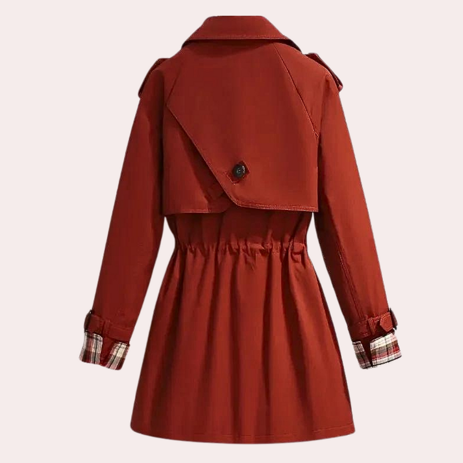 ALINA - Abrigo trench elegante para mujer