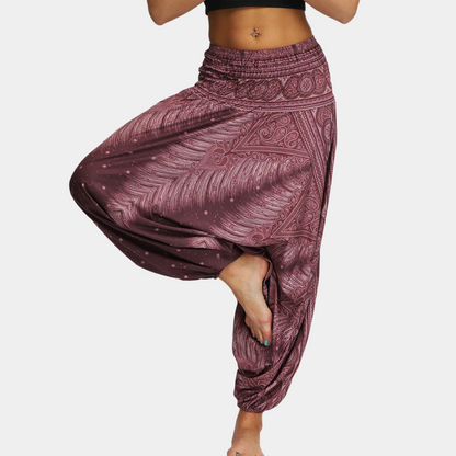 NINA - Pantalón de yoga de ajuste relajado para mujer