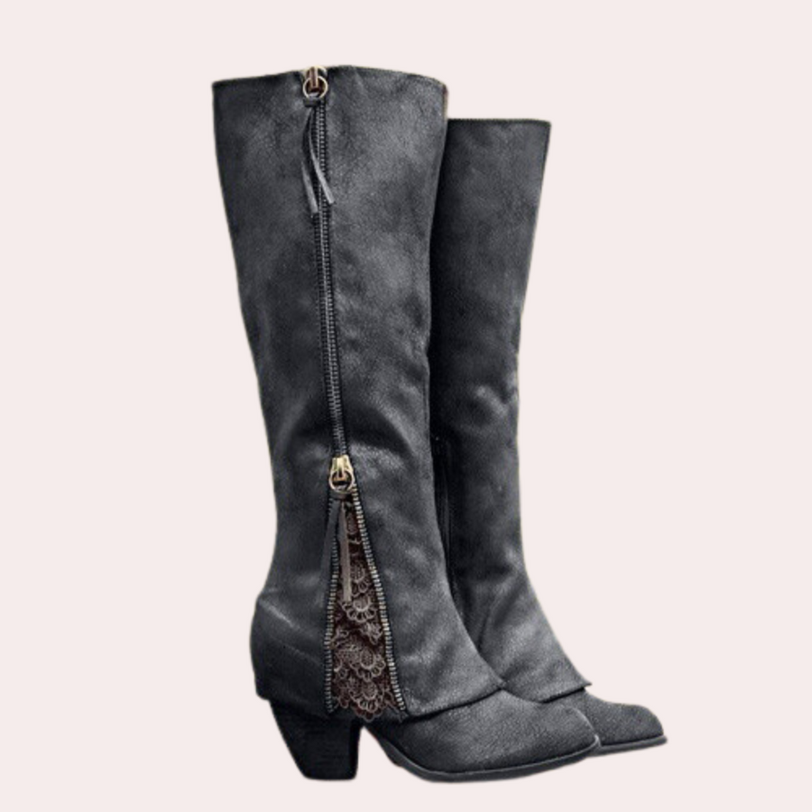 CARLA - Botas elegantes de tacón alto para mujer