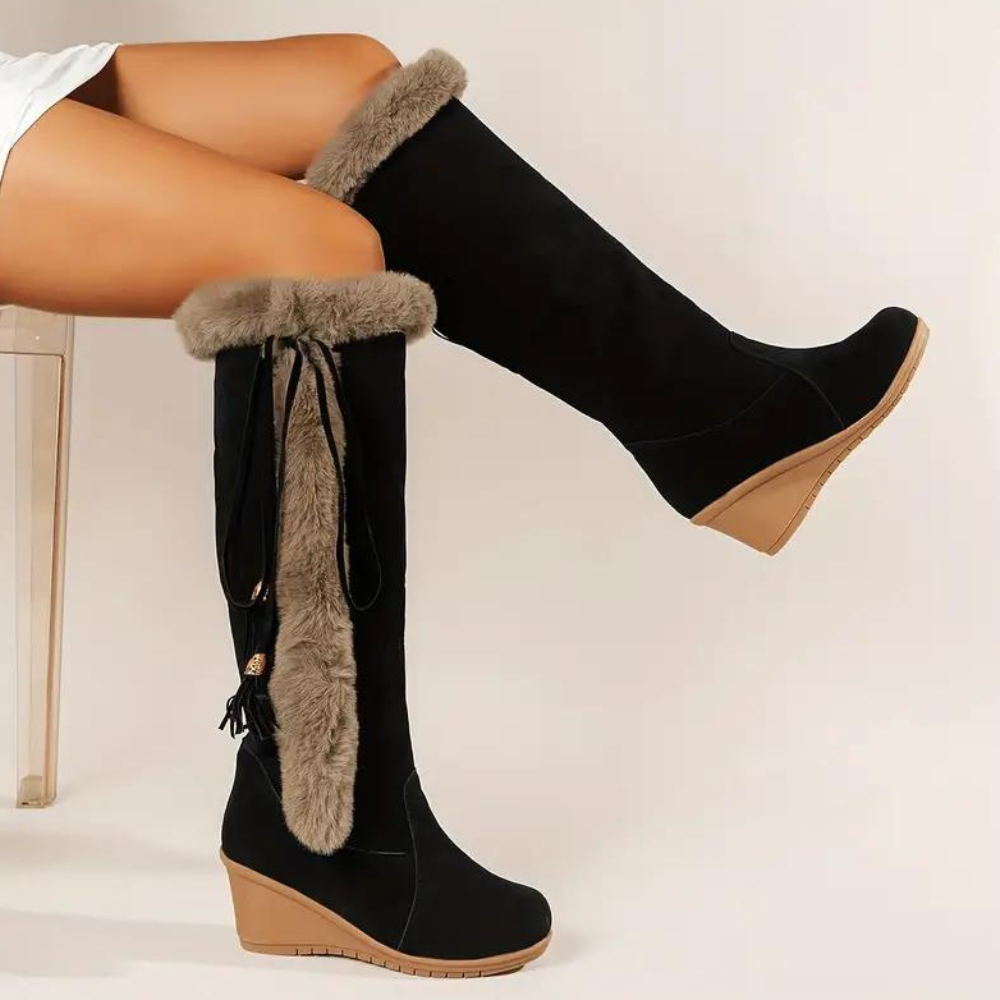 BELLA - Botas invernales hasta la rodilla para mujer