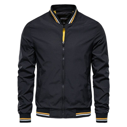 KENJI - Bomber para hombre con detalles contrastantes