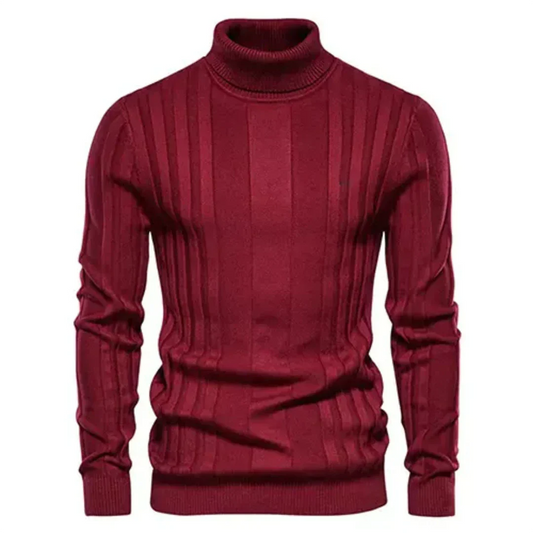 LEO - Jersey de cuello alto para hombre