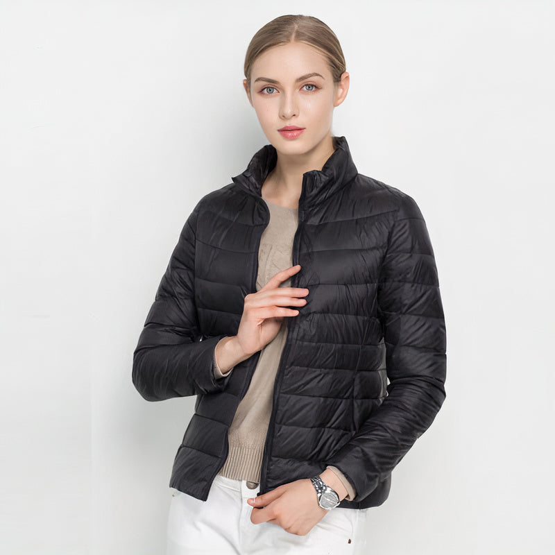 SILJE - Chaqueta de invierno ligera y entallada para mujer