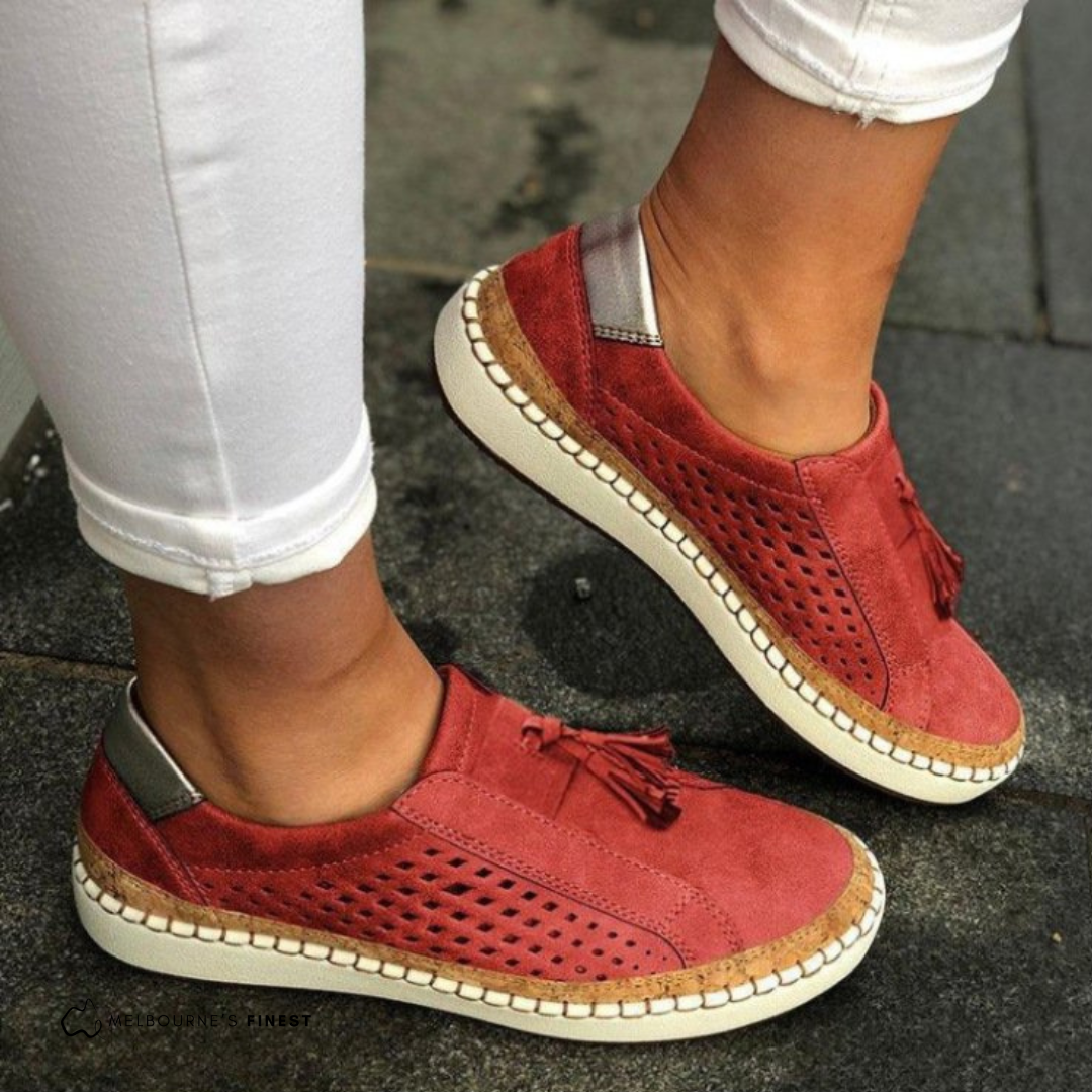 Zapatos ortopédicos sin cordones para mujer – Brezia