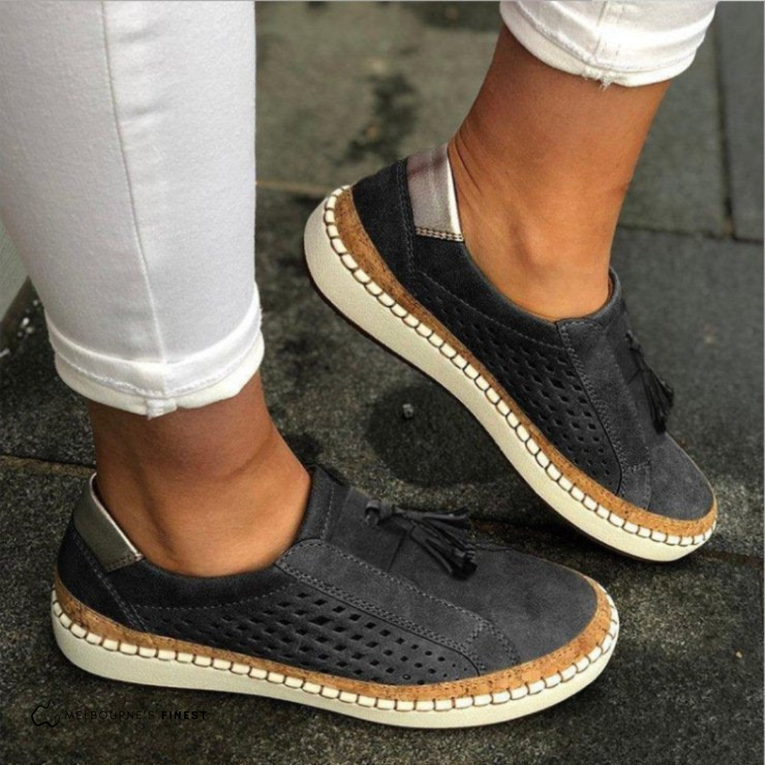 Zapatos ortopédicos sin cordones para mujer – Brezia