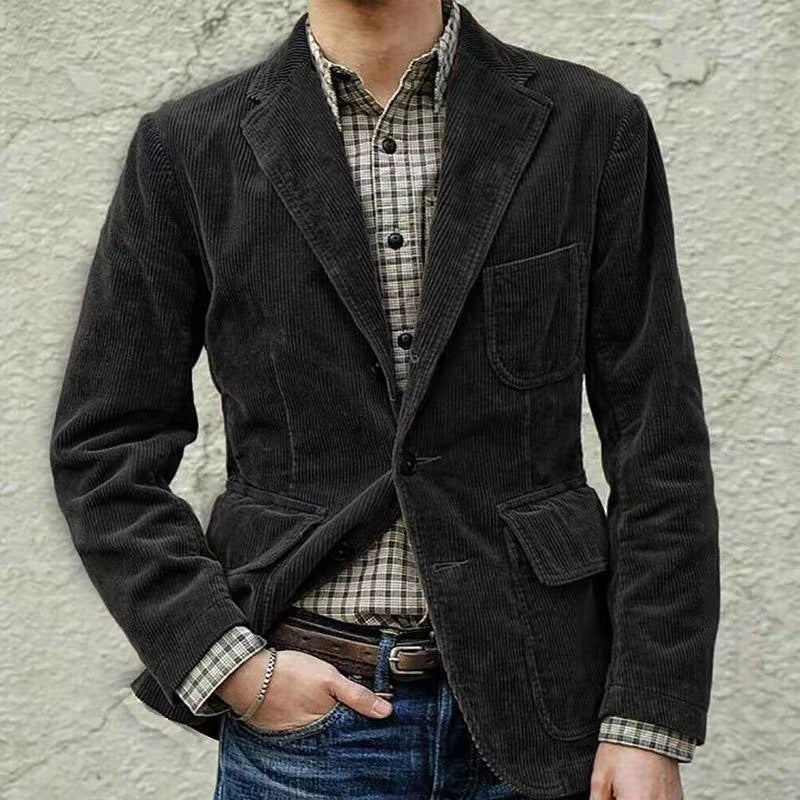 CLIFF - Chaqueta vintage de pana para hombre