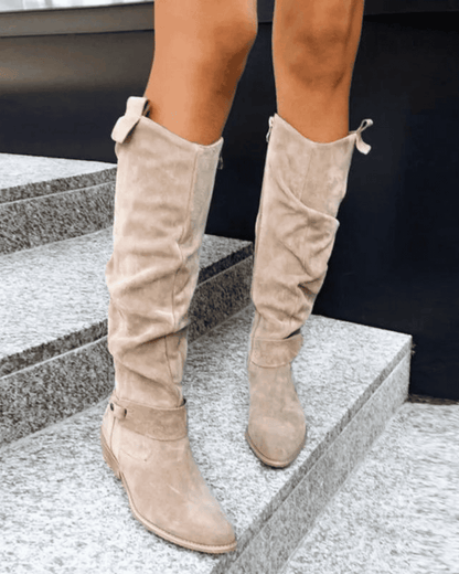 CANDID – Botas altas con cremallera para mujer