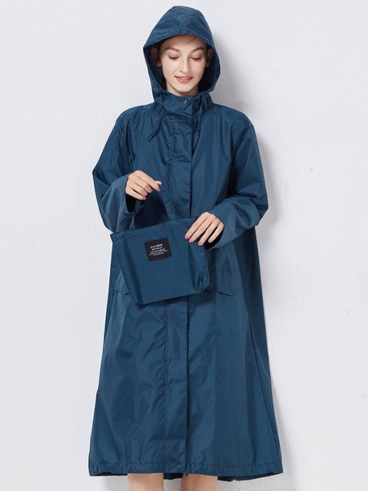 ROSALEN - Cortavientos impermeable con estilo para mujeres