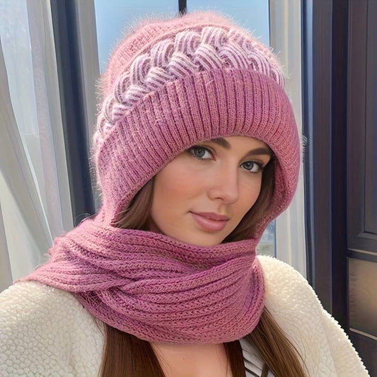 JASMIJN - Set de gorro y bufanda para mujeres