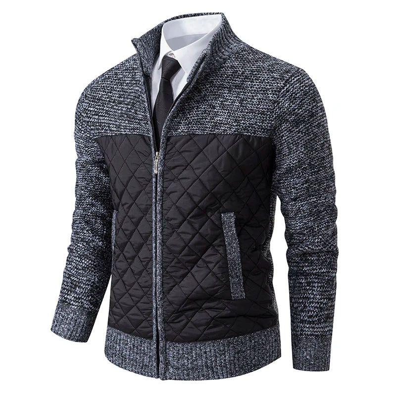 RILEY - Chaqueta vintage de patchwork para hombre