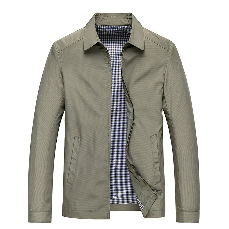 SIDNEY - Chaqueta ligera con cremallera para hombre