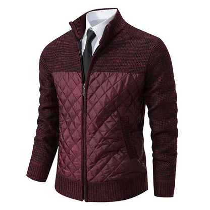 RILEY - Chaqueta vintage de patchwork para hombre