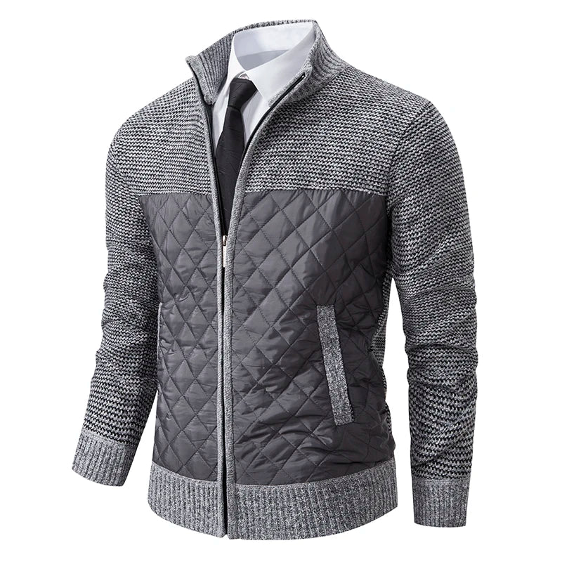 RILEY - Chaqueta vintage de patchwork para hombre