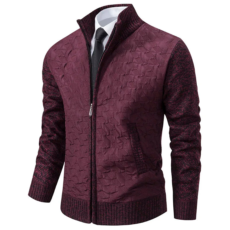 IVÁN - Chaqueta acolchada de punto para hombre