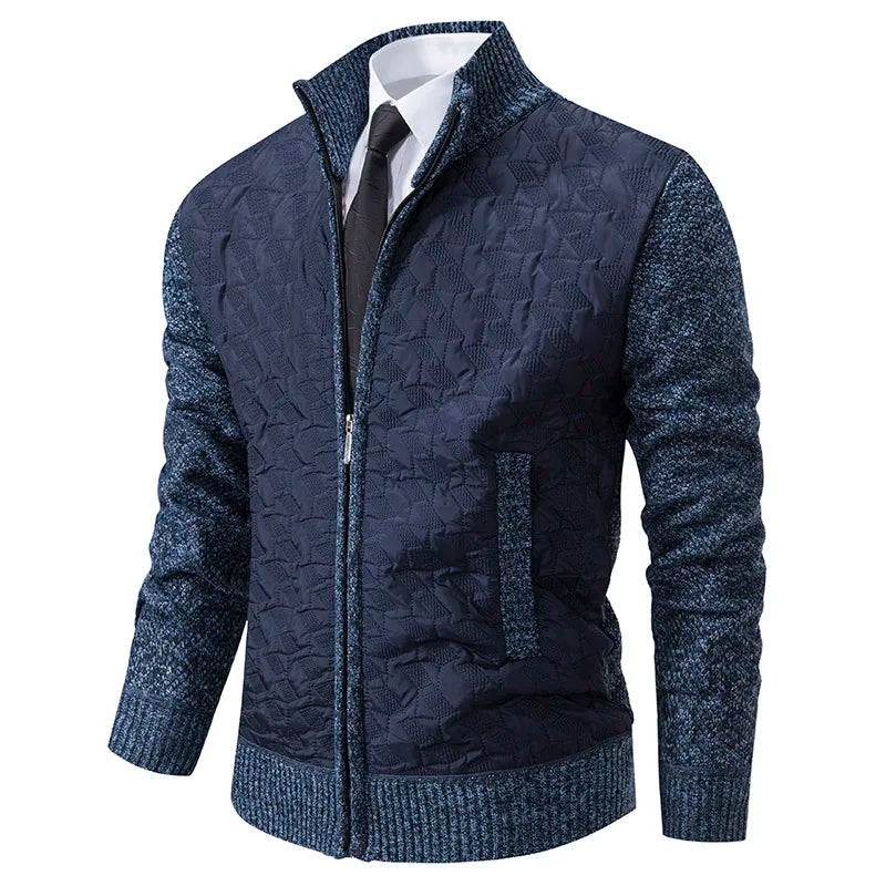 IVÁN - Chaqueta acolchada de punto para hombre