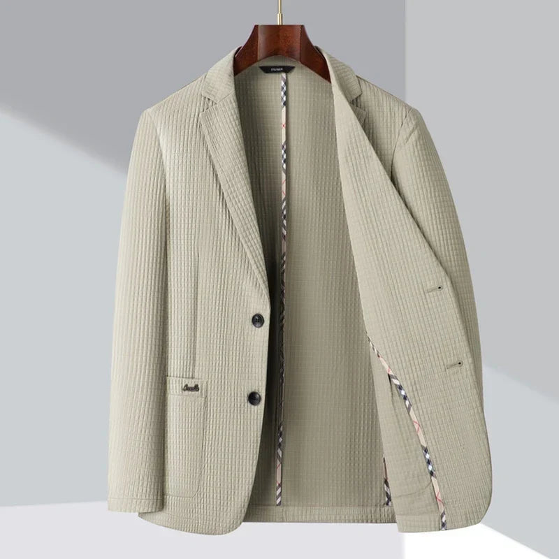 ÁLVARO - Blazer moderno con textura para hombre