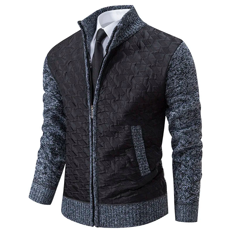 IVÁN - Chaqueta acolchada de punto para hombre