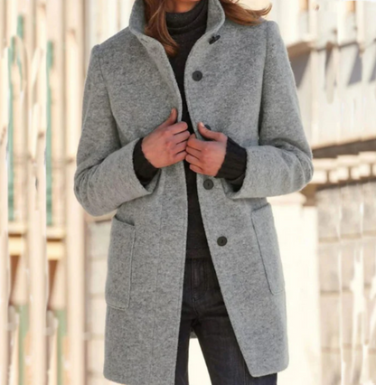LUCIA - Abrigo elegante, tu aliado indispensable para la temporada fría
