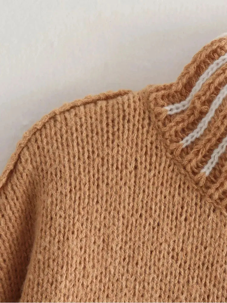 GUIANNE - Suéter de estilo vintage para mujeres