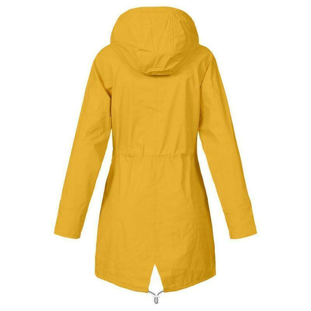 MAGNOLIA - Impermeable con capucha para mujer